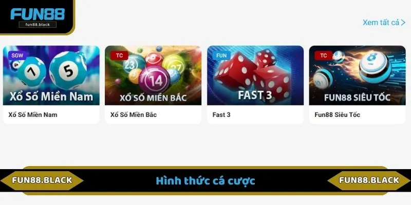 Hình thức cá cược